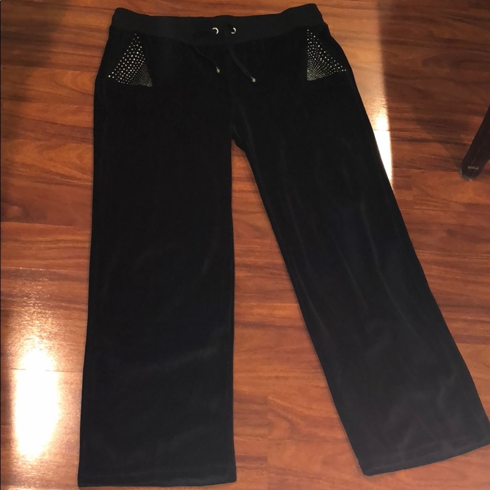 White Lily velvet pant